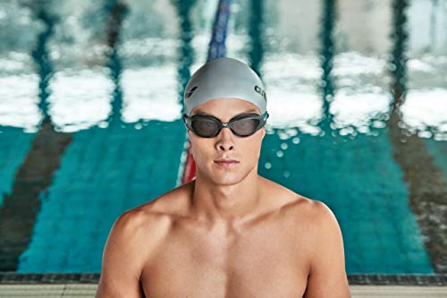 Arena Classic Gorro de Natación, Unisex Adulto, Plateado (Silver/Black), Talla Única