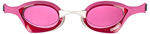 Arena Cobra Ultra Gafas de natación, Unisex Adulto, Blanco,Negro,Rosa, Talla Única