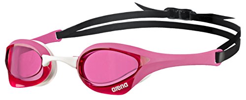 Arena Cobra Ultra Gafas de natación, Unisex Adulto, Blanco,Negro,Rosa, Talla Única