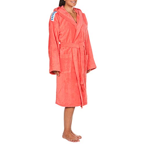 Arena Core Albornoz Unisex Soft Robe, Adultos, Pale-Rose White, M