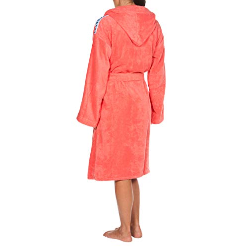 Arena Core Albornoz Unisex Soft Robe, Adultos, Pale-Rose White, M