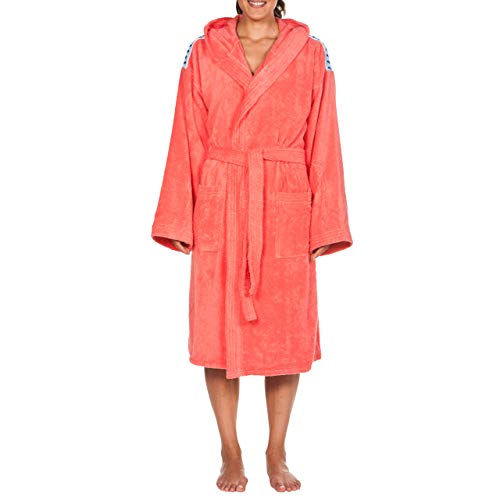 Arena Core Albornoz Unisex Soft Robe, Adultos, Pale-Rose White, M