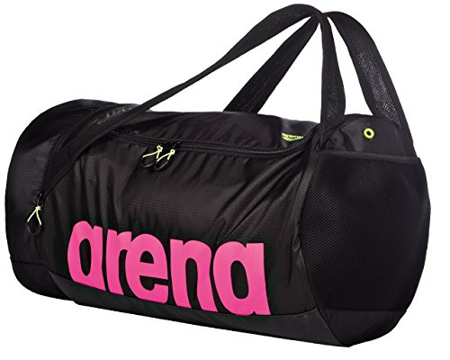 Arena Fast Duffle Bolsa de natación arena Fast Duffle 40L, Unisex Adulto, Fuchsia Black, TU