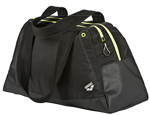 ARENA Fast Woman Mochila, Mujer, Multicolor (Black/Yellow), 36x24x45 cm (W x H x L)