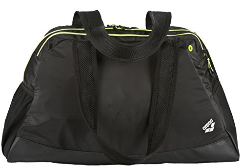 ARENA Fast Woman Mochila, Mujer, Multicolor (Black/Yellow), 36x24x45 cm (W x H x L)