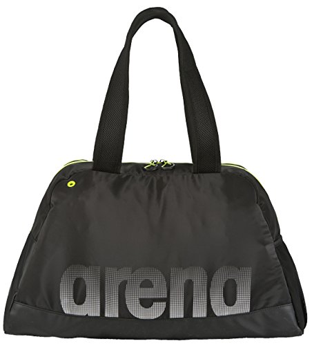 ARENA Fast Woman Mochila, Mujer, Multicolor (Black/Yellow), 36x24x45 cm (W x H x L)