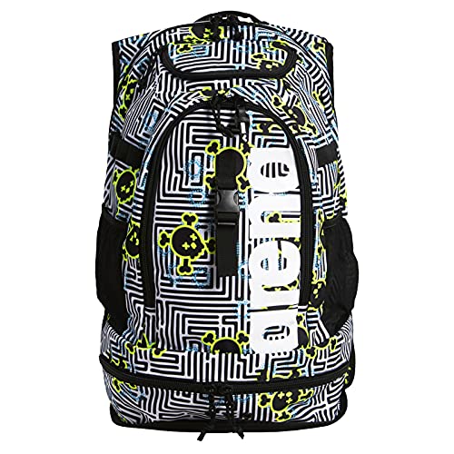 ARENA Fastpack 2.2 Allover Mochila, Adultos Unisex, Crazy Labyrinth (Multicolor), Talla Única