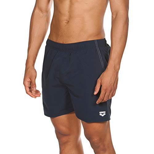 Arena Fundamentals, Bañador Boxer, Hombre, Azul (Navy / White), XL