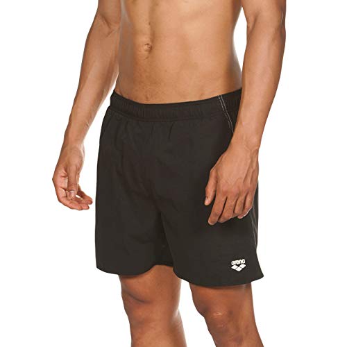 Arena Fundamentals, Bañador Boxer, Hombre, Negro (Black / White), L