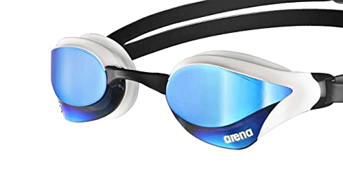 ARENA Gafas Cobra Core Swipe Mirror Natación, Unisex Adulto, Blue/White, Talla Única