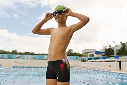 ARENA Gafas de Natación para Niños The One Junior Antiniebla, con lentes grandes, protección contra los rayos UV, Puente de Nez Autoajustable, juntas protectores de Orbitas