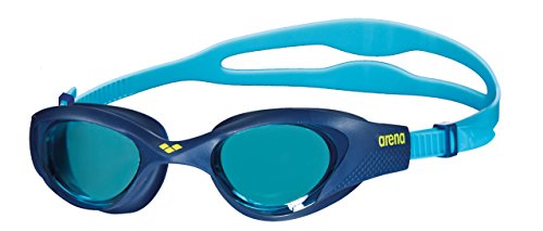 ARENA Gafas de Natación para Niños The One Junior Antiniebla, con lentes grandes, protección contra los rayos UV, Puente de Nez Autoajustable, juntas protectores de Orbitas