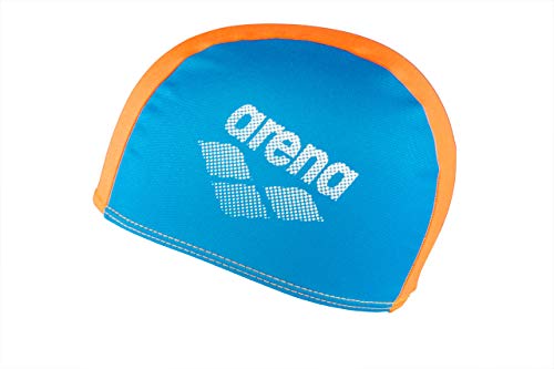 ARENA Gorros Poliuretano Light Sensation II, Unisex niños, Blue/Orange, Talla Única