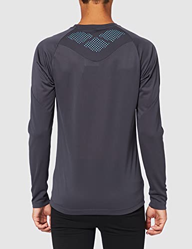 ARENA Gym - Camiseta Deportiva de Manga Larga para Hombre, Hombre, 001570, Asphalt-Asphalt, Medium