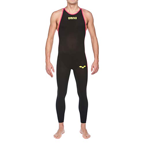 ARENA M Pwsk R-EVO+ Fbllc Bañador de Competición, Hombre, Negro (Black/Fluo), 70