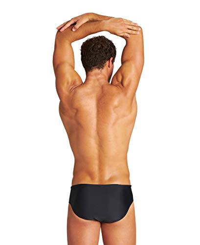 Arena M Threefold Brief, Bañador Hombre, Negro (Black/Black/Anguria), 90