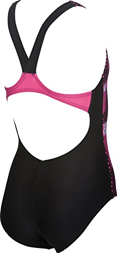 ARENA Microcarbonite One Bañador, Negro (Black/Fresia), 42