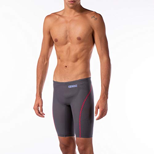 Arena Powerskin Carbon Ultra Jammers Racing Traje de baño para hombre, azul marino/rojo/blanco, 24