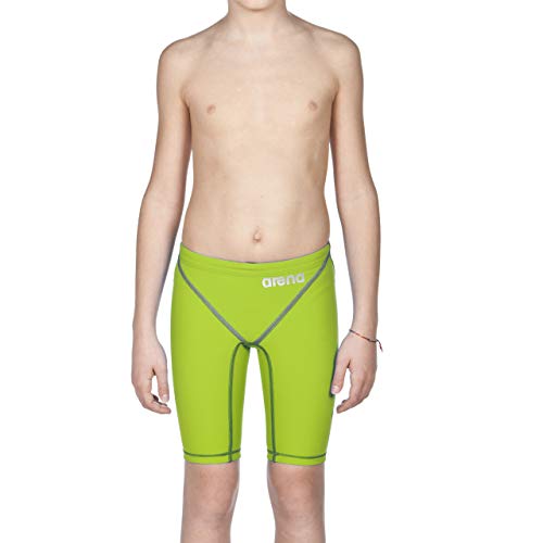 ARENA Powerskin ST 2.0 Jammers Youth Racing Swimsuit, Niños, Lime Green, 52
