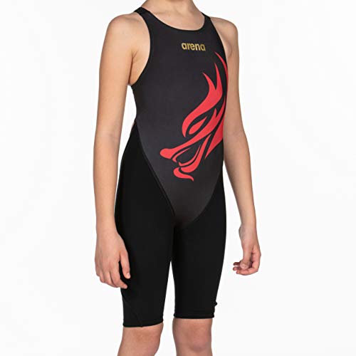 ARENA Powerskin St 2.0 Open Back Junior Elite II Racing Swimsuit Traje de baño de una Pieza, Gregorio Paltrinieri, 54 para Niñas