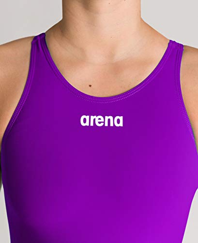 Arena Powerskin St 2.0-Open Back Traje de baño de una Pieza, Morado, 30 para Mujer