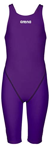 Arena Powerskin St 2.0-Open Back Traje de baño de una Pieza, Morado, 30 para Mujer