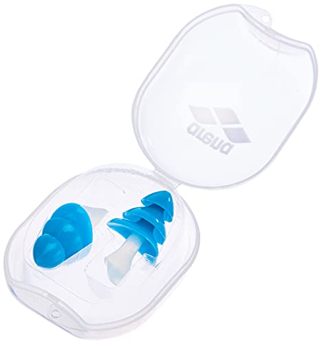 Arena Pro Tapones para los Oídos, Unisex Adulto, Azul Royal/Transparente, Universal