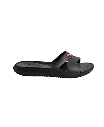 Arena Sandalias Pool Nina Dark Grey/Black, Chanclas Mujer, 38 EU