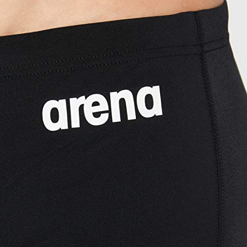 Arena Solid Squared Bañador Short, Hombre, Negro (Black/White), 110