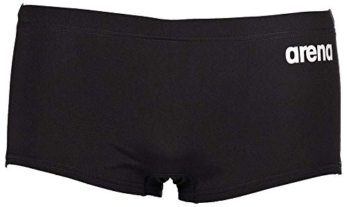 Arena Solid Squared Bañador Short, Hombre, Negro (Black/White), 110