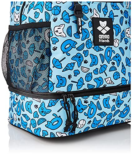 ARENA Team Backpack Friends Bags, Unisex-Adult, Blue, No Size