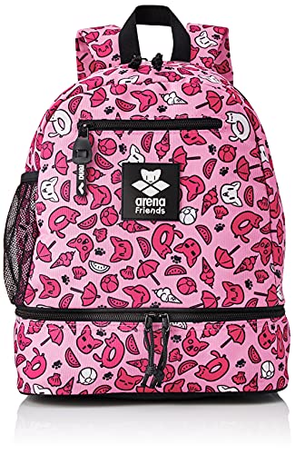 ARENA Team Backpack Friends Bags, Unisex-Adult, Pink, No Size