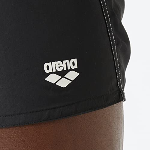 Arena X-Short Fundamentals Bañador, Hombre, Negro (Black/White), L