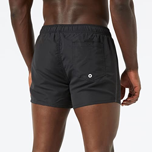 Arena X-Short Fundamentals Bañador, Hombre, Negro (Black/White), L