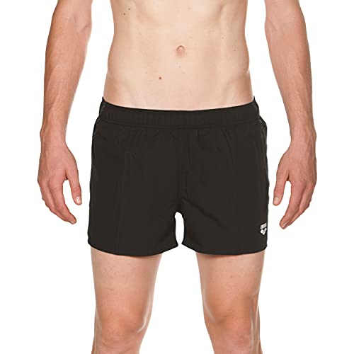 Arena X-Short Fundamentals Bañador, Hombre, Negro (Black/White), L