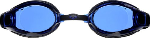 ARENA Zoom X-Fit Gafas de Natación, Unisex Adulto, Negro/Azul, Universal + Classic Gorro de Natación, Unisex Adulto, Negro (Black/Silver), Talla Única