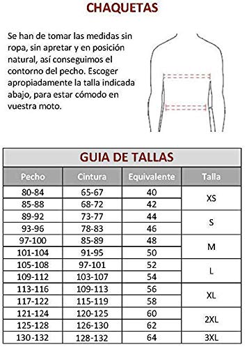 ARISTA CHAQUETA SKIN talla XL