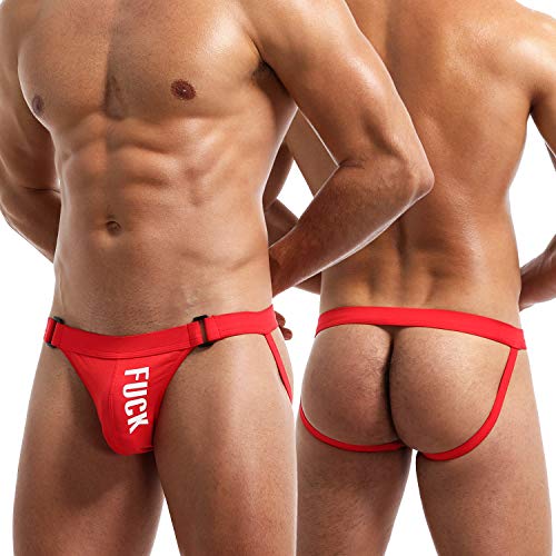 Arjen Kroos Hombre Jockstrap Sexy Tanga Strings Algodón Ropa Interior Deportivo Suspensorios