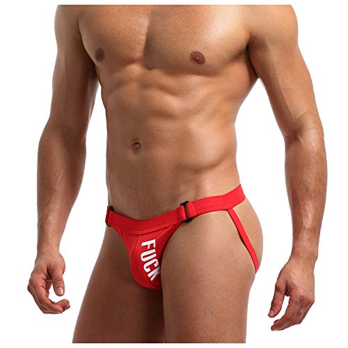 Arjen Kroos Hombre Jockstrap Sexy Tanga Strings Algodón Ropa Interior Deportivo Suspensorios