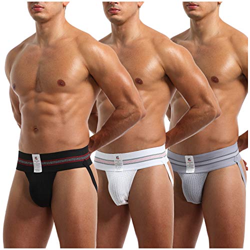 Arjen Kroos Jockstrap Suspensorio para Hombre Sexy Tanga Slips Ropa Interior Thong lencería Deporte