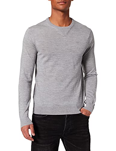 Armani Exchange 8nzm3a suéter, Gris (Alloy Htr Bc06 3901), XX-Large para Hombre