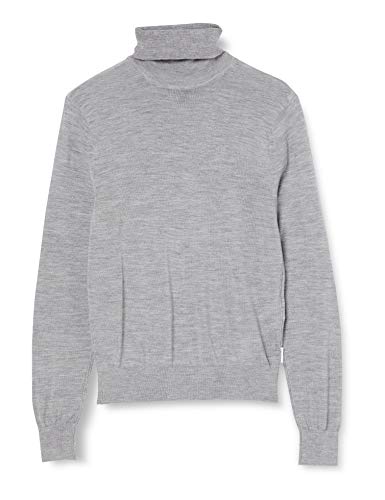 Armani Exchange 8nzm3c Camiseta Cuello Alto, Gris (Alloy Htr Bc06 3901), XX-Large para Hombre