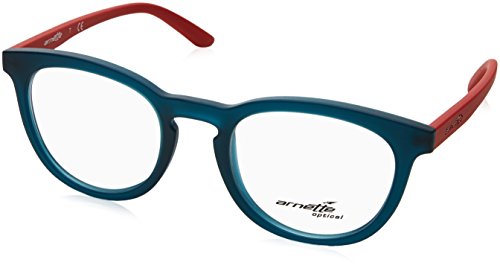 Arnette Bottom Turn Monturas de gafas, Matte Transparent Blue, 49 para Hombre