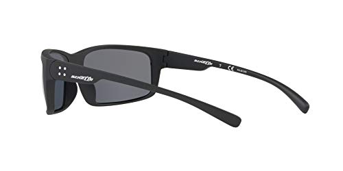 Arnette Fastball 2.0, Gafas de Sol para Hombre, Negro (Matte Black/Polar Grey), 62