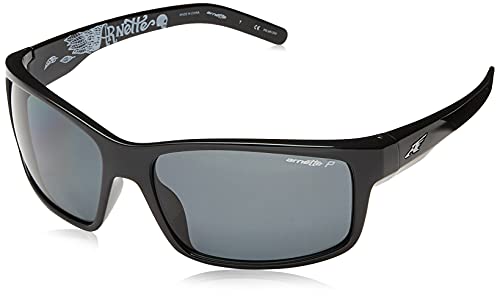 Arnette Fastball Gafas de Sol Polarizados, Negro, 62 para Hombre