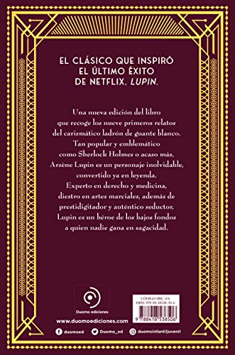 Arsène Lupin, caballero ladrón: Nueva edición con motivo de la exitosa serie de Netflix (INFANTIL / JUVENIL)