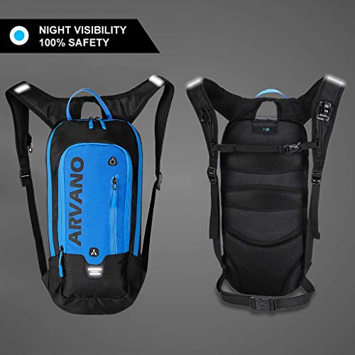 Arvano Mochila Bicicleta Montaña Mochila Ciclismo 6l Pequeña Impermeable Mochila Deporte para Esqui Running MTB Bici Senderismo Bolsa