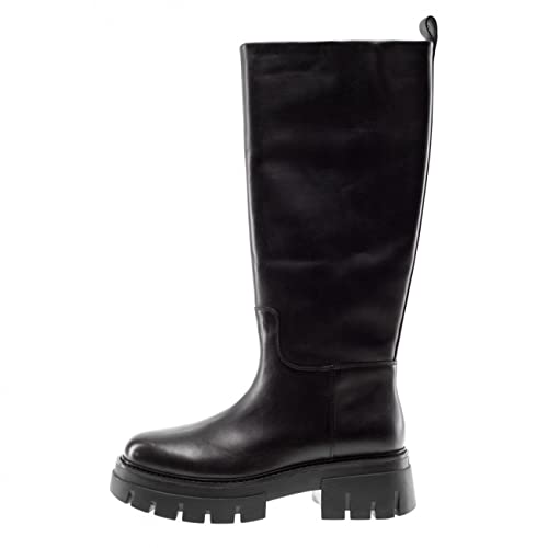 ASH Botas Biker Alti Negro Lucky, Negro , 41 EU