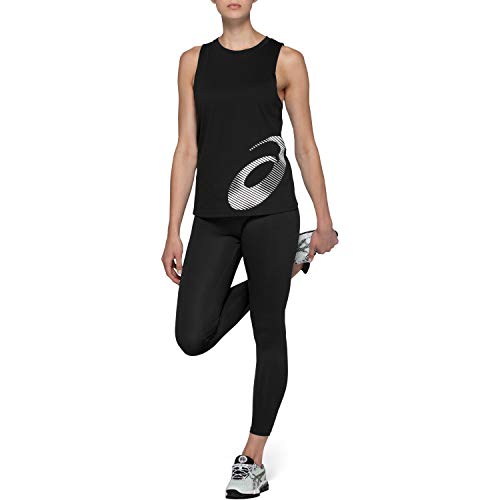 ASICS 2032B081-001_M Camiseta, Black, M De Las Mujeres