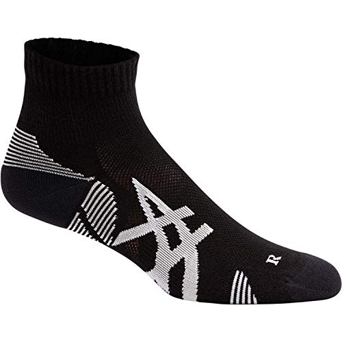 Asics 2Ppk Cushioning Sock Calcetines, Hombre, Performance Black/Performance Black, M